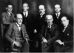 1922年のフロイト医師と国際精神分析協会委員会