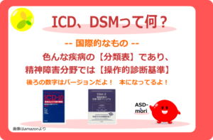 ICD、DSMって何？